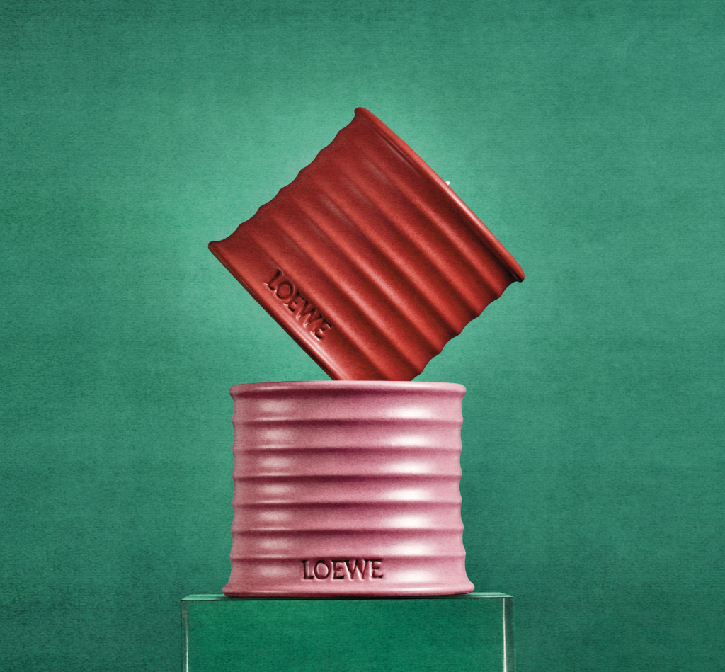 Loewe Home Scents Tomato Leaves and Ivy candles featured in February beauty launches.