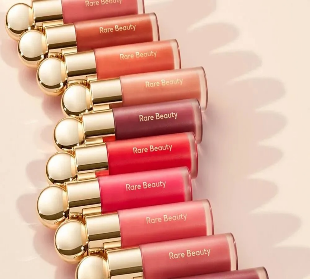 Soft Pinch Liquid Blush from Rare Beauty Ulta Beauty in a range of signature shades, reflecting the brand’s expansion.