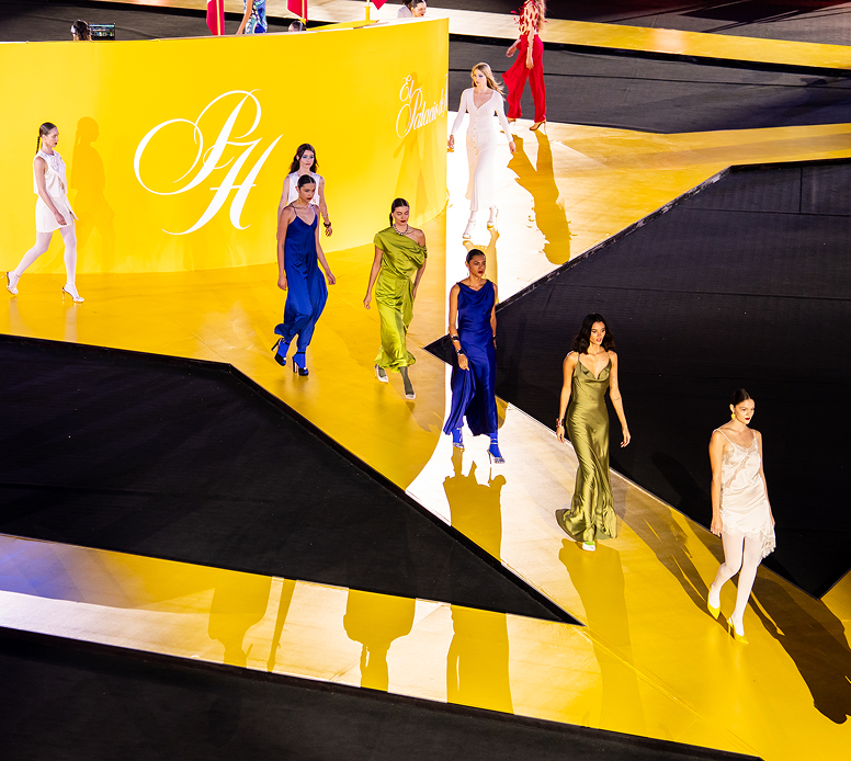 Looks mixing French and Mexican references at El Palacio de Hierro’s Fall-Winter 2026 show